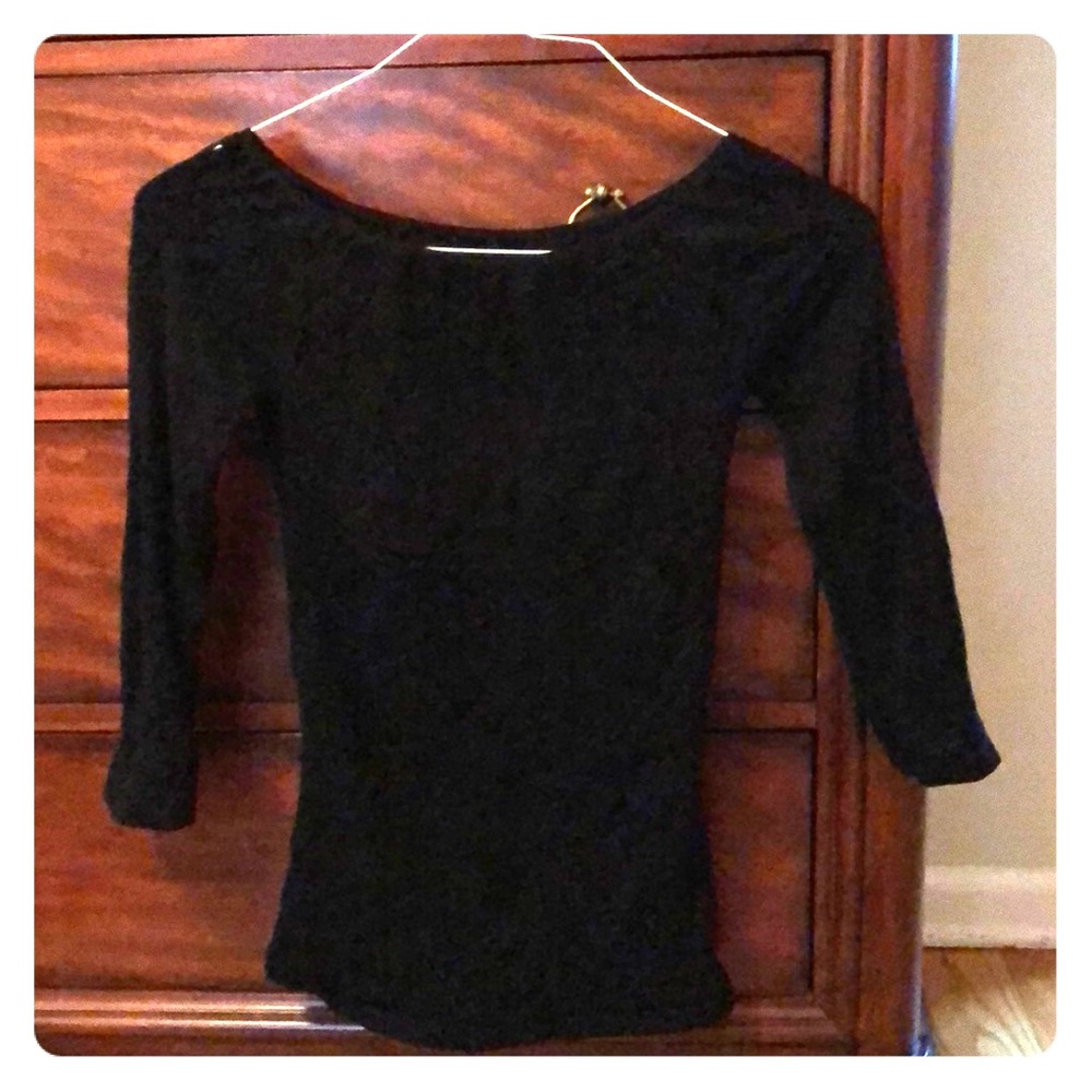 Spandex lace top
